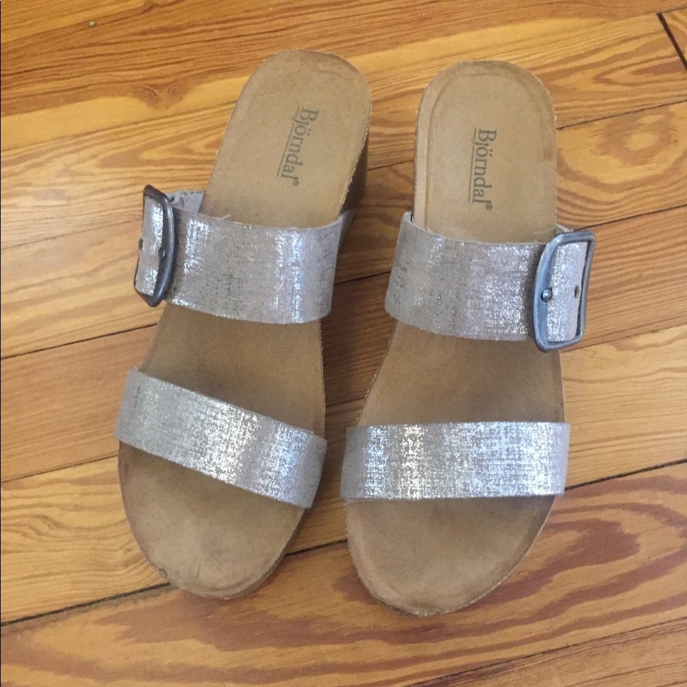 Bjorndal comfy wedge sandals
